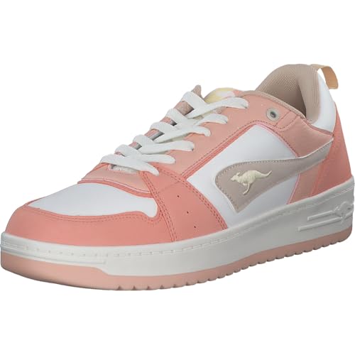 KangaROOS Damen K-Top Juna Sneaker, Peach Blush/cool beige, 39 EU von KangaROOS