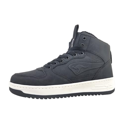KangaROOS Damen K-Top Power Mid Sneaker, Jet Black, 38 EU KangaROOS Damen K-Top Power Mid Sneaker, Jet Black, 38 EU von KangaROOS