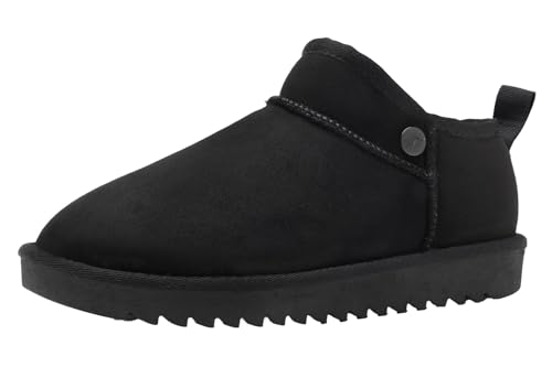KangaROOS Damen K-UW Melbo Schneestiefel, Jet Black, 38 EU von KangaROOS