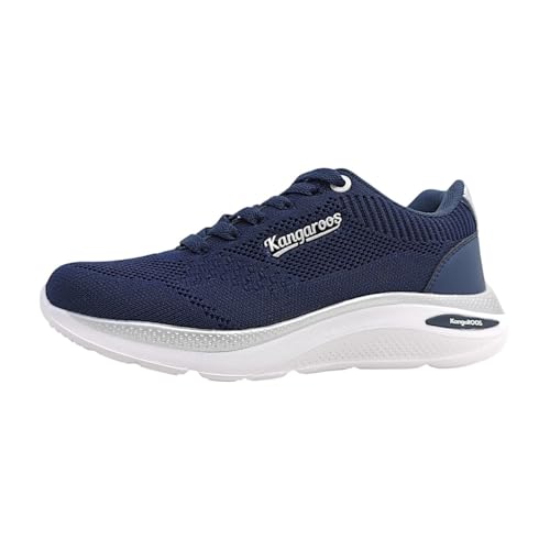 KangaROOS Damen K-WN Delight Sneaker, dk Navy/Silver, 39 EU KangaROOS Damen K-WN Delight Sneaker, dk Navy/Silver, 39 EU von KangaROOS