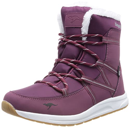 KangaROOS Damen K-WW Leyla RTX Stiefel, Grape, 38 EU von KangaROOS