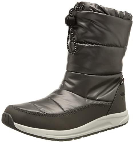 KangaROOS Damen K-WW Luna RTX Stiefel, Steel Grey/metallic, 36 EU von KangaROOS