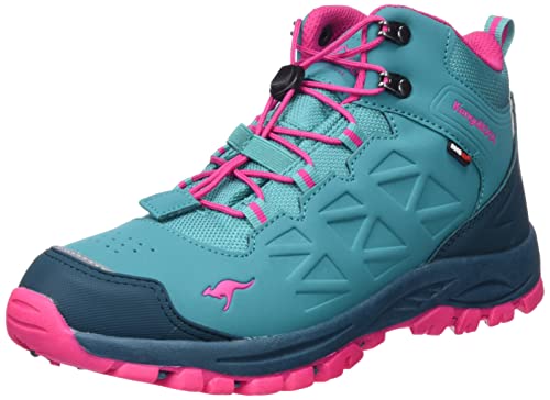 KangaROOS Damen K-XT para Mid RTX Wanderschuh, dk Ocean/Daisy pink, 35 EU von KangaROOS