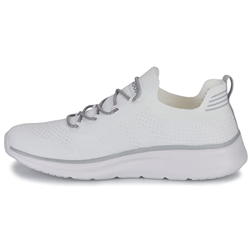 KangaROOS Damen KJ-Stunning Sneaker, White/Vapor Grey, 36 EU von KangaROOS