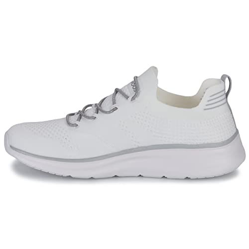 KangaROOS Damen KJ-Stunning Sneaker, White/Vapor Grey, 41 EU von KangaROOS