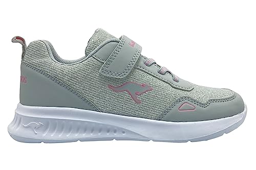 KangaROOS Damen KL-Win EV Sneaker, Vapor Grey/metallic Rose, 36 EU von KangaROOS