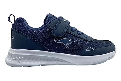 KangaROOS Damen KL-Win EV Sneaker, dk Navy/metallic, 36 EU von KangaROOS