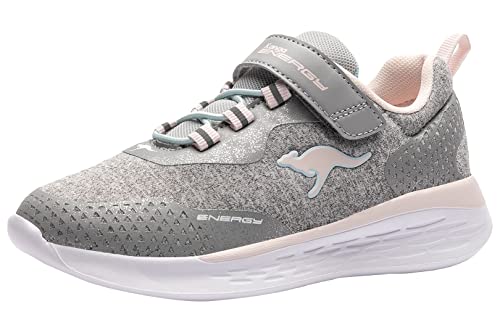 KangaROOS Damen Kq-fleet Ev Sneaker, Vapor Grey Frost Pink 2063, 35 EU von KangaROOS