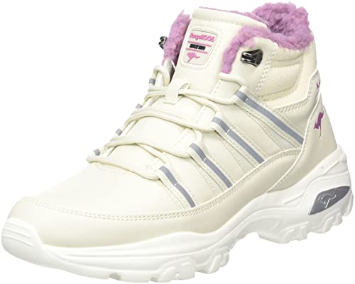 KangaROOS Damen KW-Mira Sneaker, cool beige/Grape, 36 EU von KangaROOS