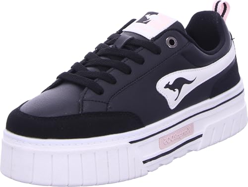 KangaROOS Damen KangaLift Apex Sneaker, Jet Black/White, 39 EU KangaROOS Damen KangaLift Apex Sneaker, Jet Black/White, 39 EU von KangaROOS