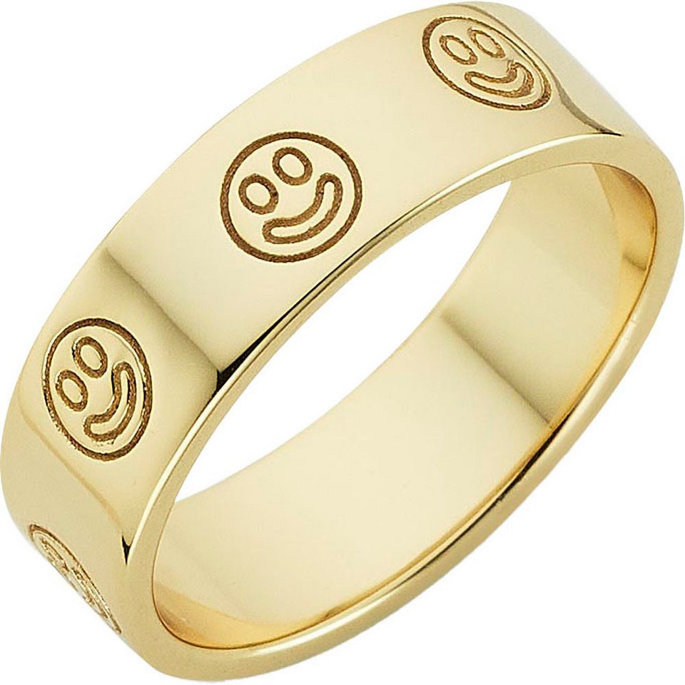 KangaROOS Fingerring Schmuck Geschenk Silber 925 Damenring Smiley Lächeln Happy, K0063R, Exklusiv bei uns KangaROOS Fingerring Schmuck Geschenk Silber 925 Damenring Smiley Lächeln Happy, K0063R, Exklusiv bei uns von KangaROOS