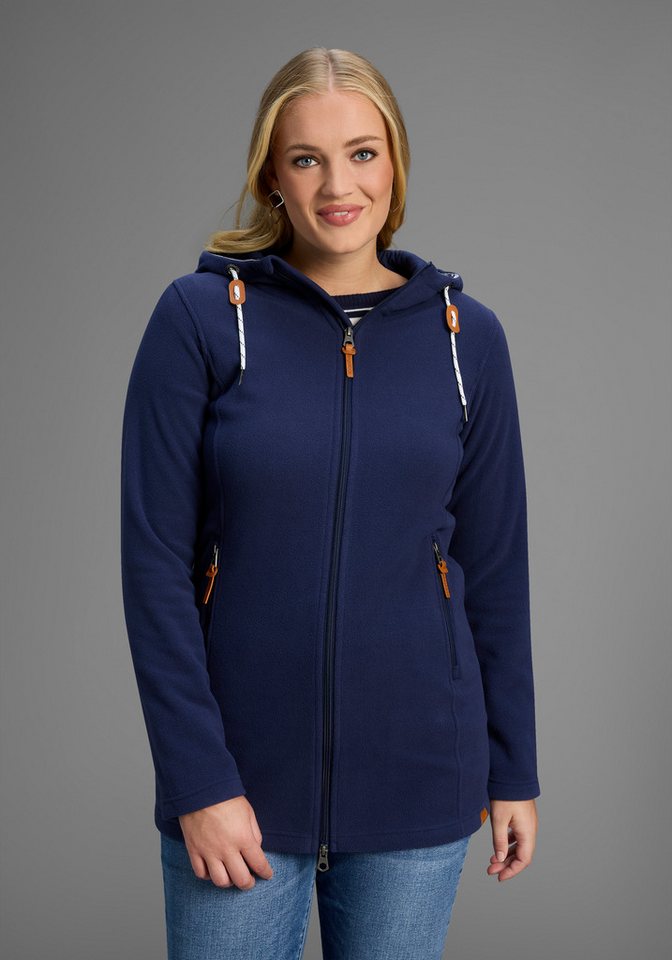 KangaROOS Fleecejacke Große Größen, Übergangsjacke von KangaROOS