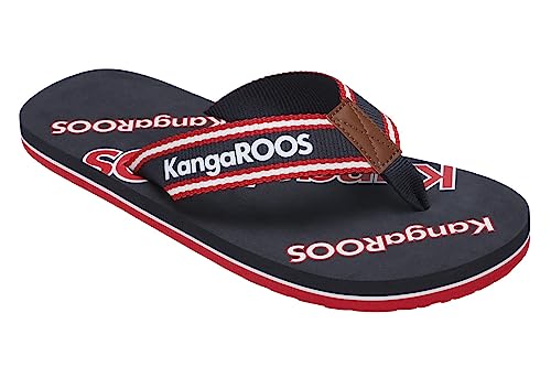 KangaROOS Herren K-BM Perth Sandale, dk Navy/k red, 42 EU von KangaROOS