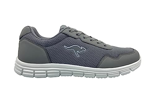 KangaROOS Herren K-FE Dustin Sneaker, Steel Grey/White, 40 EU von KangaROOS