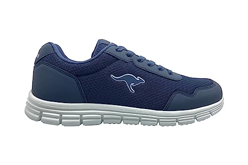 KangaROOS Herren K-FE Dustin Sneaker, dk Navy/White, 46 EU von KangaROOS