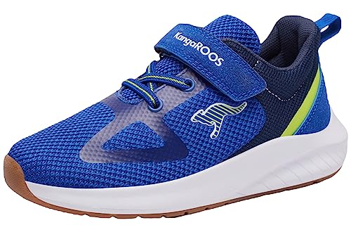 KangaROOS Herren K-Fort Spin EV Sneaker, dk Navy/Lime, 37 EU von KangaROOS