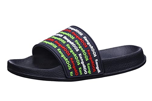 KangaROOS Herren K Idol Slides, dk Navy/Lime, 35 EU von KangaROOS