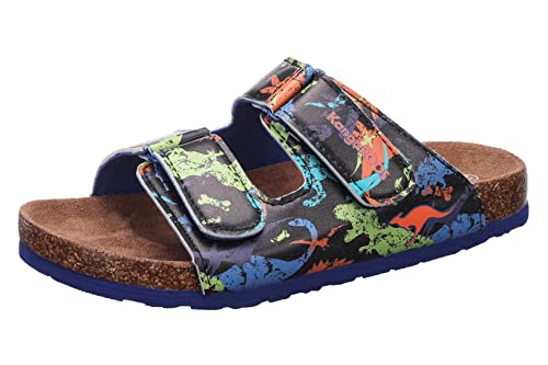 KangaROOS Herren K-Korki II Slides, dk Navy/Dino Multi, 37 EU von KangaROOS