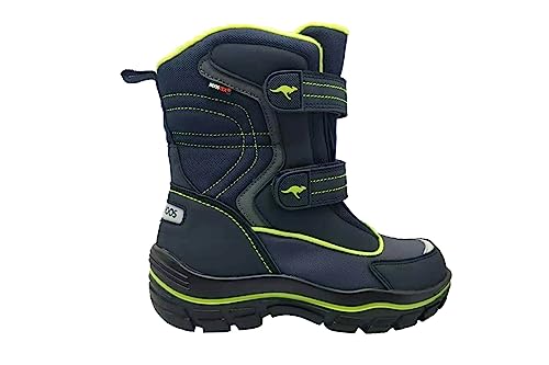 KangaROOS Herren K-Leno V RTX Herbst-& Winterstiefel, dk Navy/Lime, 37 EU von KangaROOS