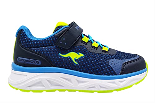 KangaROOS Herren K-OK Ionis EV Sneaker, k Blue/limetta, 35 EU von KangaROOS