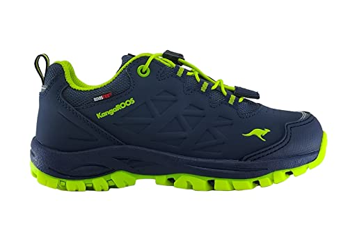 KangaROOS Herren K-XT para Low RTX Wanderschuh, dk Navy/Lime, 35 EU von KangaROOS