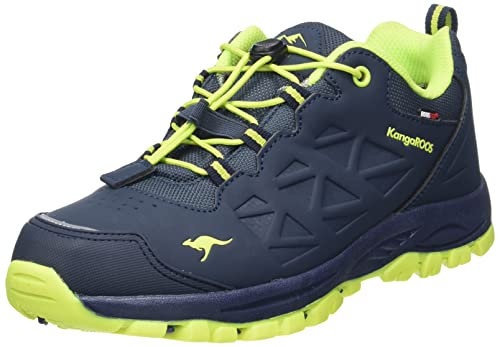 KangaROOS Herren K-XT para Low RTX Wanderschuh, dk Navy/Lime, 36 EU von KangaROOS