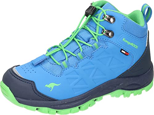 KangaROOS Herren K-XT para Mid RTX Wanderschuh, Navy/Lime, 35 EU von KangaROOS