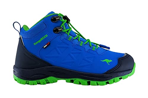 KangaROOS Herren K-XT para Mid RTX Wanderschuh, Navy/Lime, 36 EU von KangaROOS