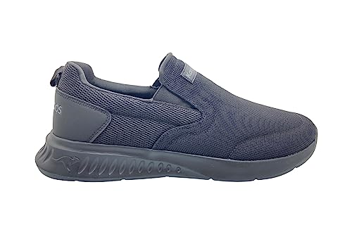 KangaROOS Herren KL-A Hank Slippers & Mokassins, Jet Black/Mono, 43 EU von KangaROOS