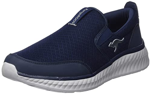 KangaROOS Herren KM-Trim Sneaker, dk Navy/Vapor Grey, 40 EU von KangaROOS