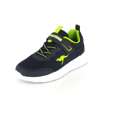 KangaROOS Herren Kl-Rise Ev Sneaker, Dk Navy Lime, 35 EU von KangaROOS