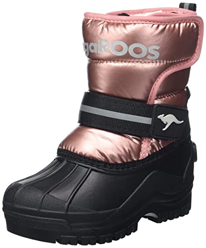 KangaROOS Jungen Mädchen K-Shell II Stiefel, Dusty Rose/metallic, 29 EU von KangaROOS