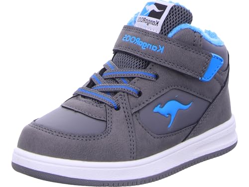 KangaROOS Jungen Unisex Kinder K-CPI Kalino Mid EV Sneaker, Steel Grey/Sky, 23 EU KangaROOS Jungen Unisex Kinder K-CPI Kalino Mid EV Sneaker, Steel Grey/Sky, 23 EU von KangaROOS