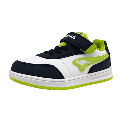 KangaROOS Jungen Unisex Kinder K-CPI Tive EV Sneaker, dk Navy/Lime, 24 EU KangaROOS Jungen Unisex Kinder K-CPI Tive EV Sneaker, dk Navy/Lime, 24 EU von KangaROOS