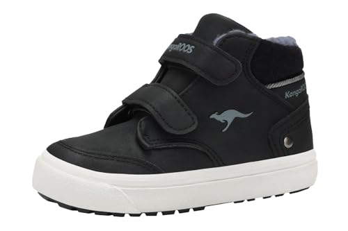 KangaROOS Jungen Unisex Kinder KAVU Primo V Sneaker, Jet Black/Steel Grey, 25 EU KangaROOS Jungen Unisex Kinder KAVU Primo V Sneaker, Jet Black/Steel Grey, 25 EU von KangaROOS