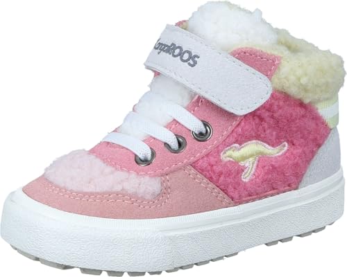 KangaROOS Jungen Unisex Kinder KAVU Shady Fur EV Sneaker, Rose/Multi, 23 EU KangaROOS Jungen Unisex Kinder KAVU Shady Fur EV Sneaker, Rose/Multi, 23 EU von KangaROOS
