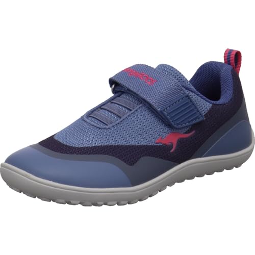 KangaROOS K-BFK Baremote EV Barfussschuhe, Grape/Blue Sky, 39 EU von KangaROOS