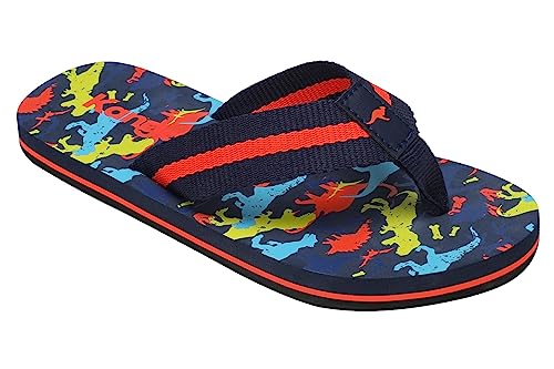 KangaROOS K-BK Bay Sandale, dk Navy/Multi Dino, 28 EU von KangaROOS