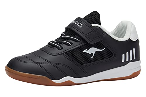 KangaROOS K-Bilyard EV Sportschuhe, Jet Black/White, 28 EU von KangaROOS