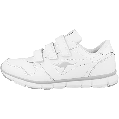 KangaROOS Unisex-Erwachsene K-BlueRun 700 V B Sneaker, White/lt grey, 43 EU von KangaROOS