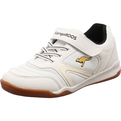 KangaROOS K-Breezeyard EV Sneaker, White/Jet Black, 28 EU von KangaROOS