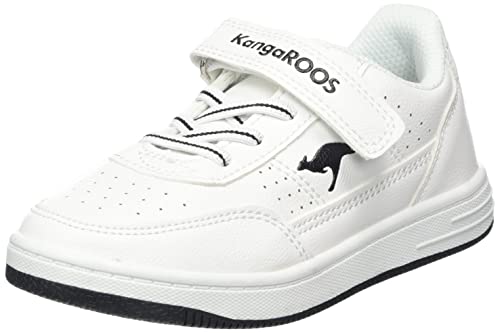 KangaROOS K-CP Gate EV Sneaker, White/Jet Black, 30 EU von KangaROOS