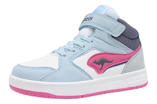 KangaROOS Mädchen K-cp Hogan Ev Sneaker, Blue Sky Daisy Pink, 39 EU KangaROOS Mädchen K-cp Hogan Ev Sneaker, Blue Sky Daisy Pink, 39 EU von KangaROOS