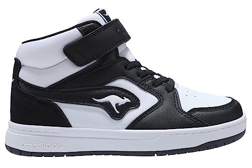 KangaROOS K-CP Hogan EV Sneaker, Jet Black/White, 29 EU von KangaROOS