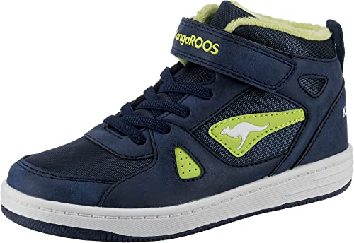 KangaROOS K-cp Kalley Ii Ev Sneaker, Dk Navy Lime, 28 EU von KangaROOS