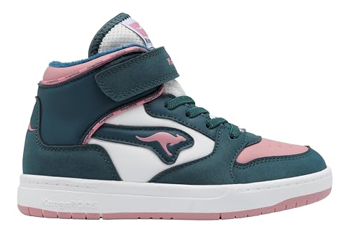 KangaROOS Mädchen K-cp Rim Mid Ev Sneaker, Dk Moss Dusty Rose, 40 EU KangaROOS Mädchen K-cp Rim Mid Ev Sneaker, Dk Moss Dusty Rose, 40 EU von KangaROOS
