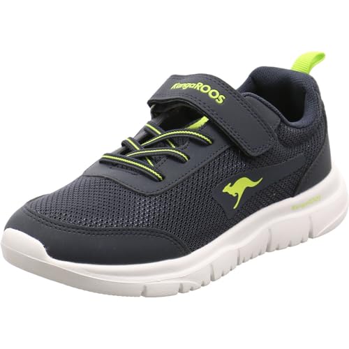 KangaROOS Unisex Kinder K-etk Simp Ev Sportschuh, Dk Navy Lime, 34 EU von KangaROOS