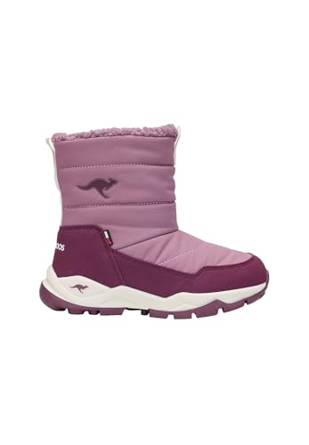 KangaROOS K-FR Floki RTX Schneestiefel, BlackBerry/Grape, 35 EU von KangaROOS