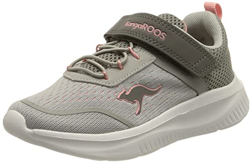 KangaROOS K-FT Tech EV Sneaker, Vapor Grey/Dusty Rose, 32 EU von KangaROOS