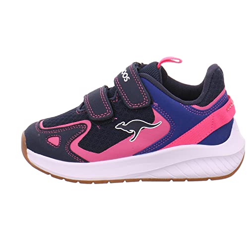 KangaROOS K-Fort One V Sneaker, dk Navy/Daisy pink, 29 EU von KangaROOS